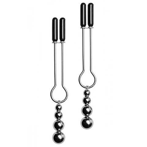 Adorn Triple Bead Nipple Clamp Set by BDStyle