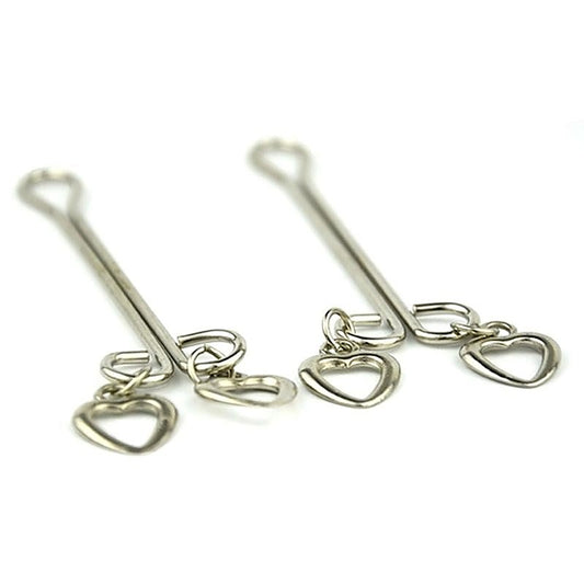 Nipple Tweezer Clamps with Heart by BDStyle