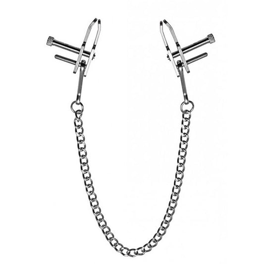 Kneel Nose to Genitals Kneeling Clamps by BDStyle