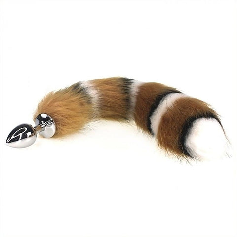 Interphase Faux Fox Tail Metal Butt Plug by BDStyle