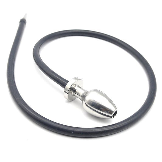Steel Anal Plug Enema System by BDStyle