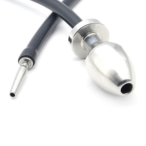 Steel Anal Plug Enema System by BDStyle