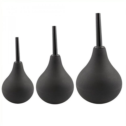 Bulbed Anal Douche Black by BDStyle