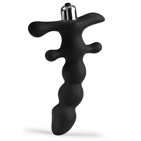 10 Vibration Silicone Prostate Vibrator by BDStyle