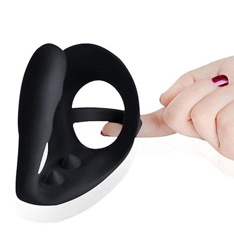 Erection Enhancing Cock Ring and Plug by BDStyle