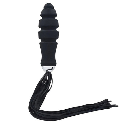 Silicone Dildo With Whip by BDStyle