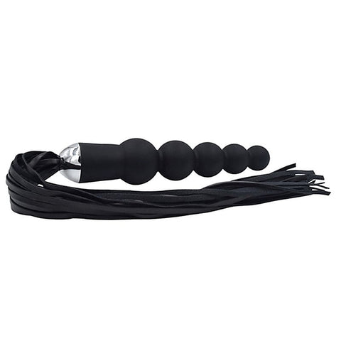 Silicone 5 Anal Beads With Whip by BDStyle