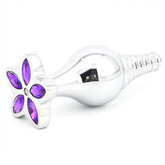 Cusp Head Butt Plug With Leaf Bling by BDStyle