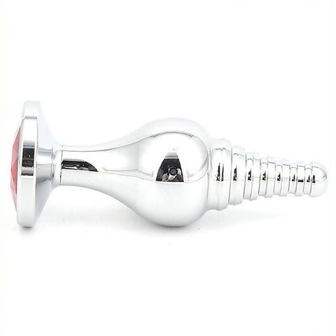 Cusp Head Butt Plug With Bling by BDStyle