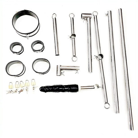Prison Stockade With Rapture Cuffs And Collar by BDStyle
