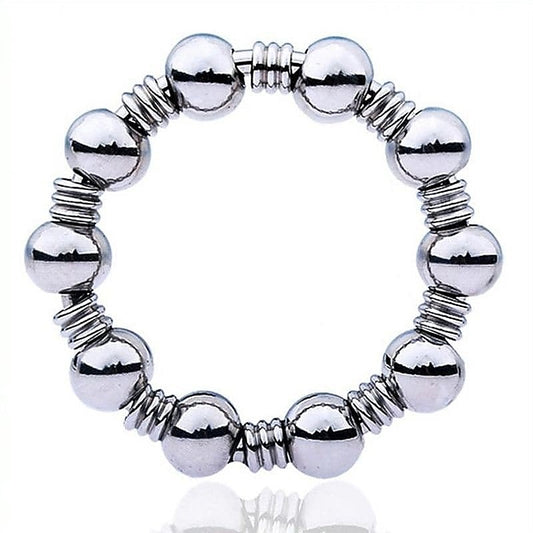 Beaded Steel Cockring by BDStyle