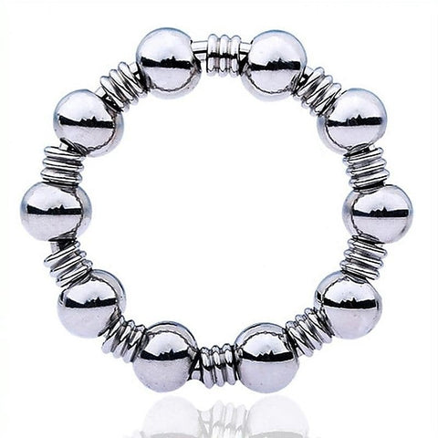 Beaded Steel Cockring by BDStyle
