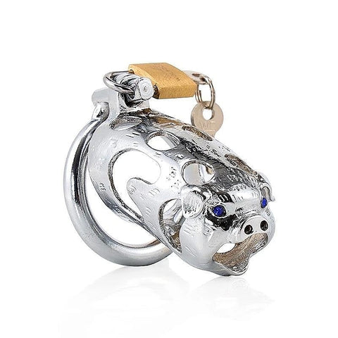 Celestial Zodiac Pig Chastity Device by BDStyle