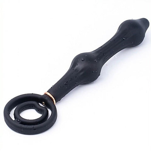 Double Rolling Ball Inflatable Anal Plug by BDStyle
