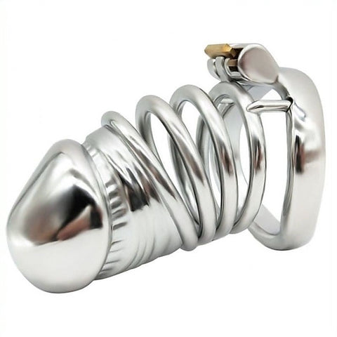Adjustable Stainless Steel Chastity Device by BDStyle