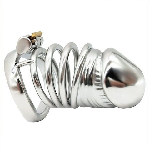 Adjustable Stainless Steel Chastity Device by BDStyle