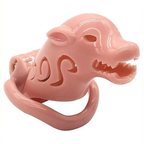 Wolf Dog Silicone Chastity Device by BDStyle