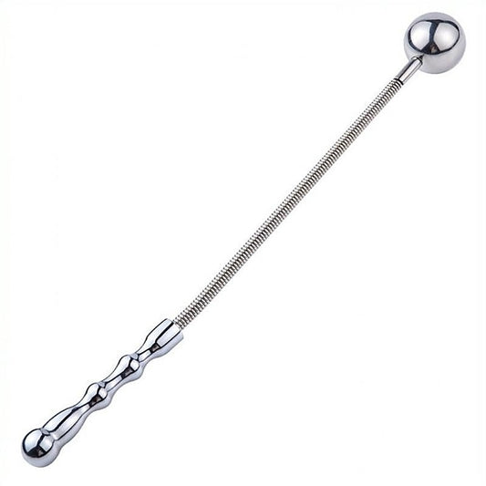 Ball Flogger With Metal Spring Handle by BDStyle