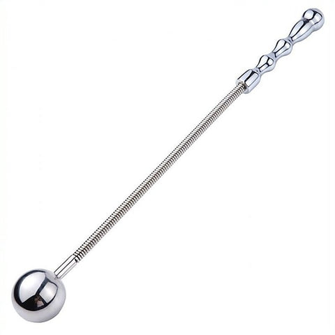 Ball Flogger With Metal Spring Handle by BDStyle