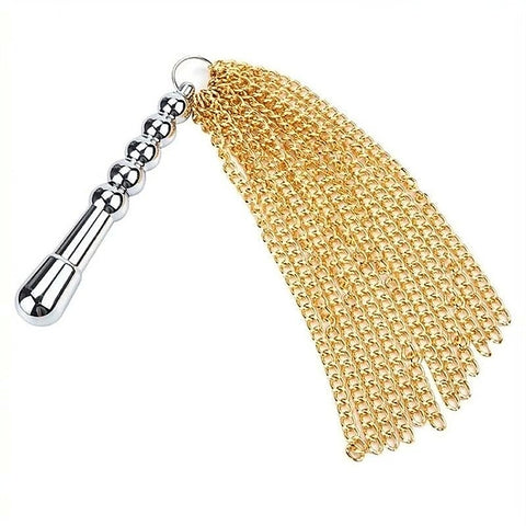 Metal Tassled Dildo Whip by BDStyle