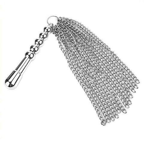 Metal Tassled Dildo Whip by BDStyle