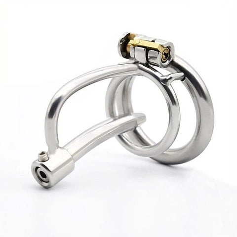 Metal Cum Thru Birdlock Cage by BDStyle