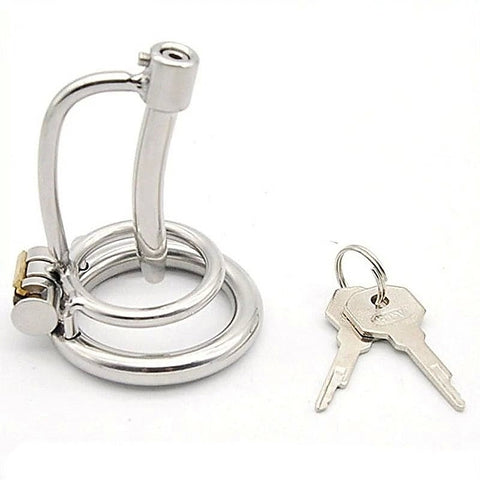 Metal Cum Thru Birdlock Cage by BDStyle