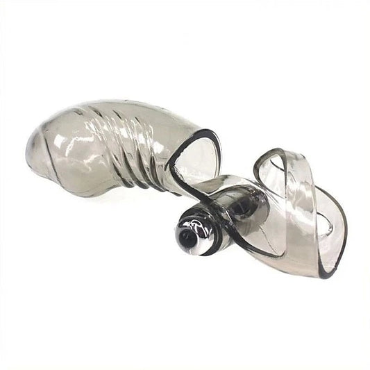 G-Spot Penis Vibrating Finger Glove by BDStyle