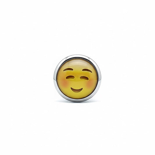 Smiling Face Steel Anal Plug by BDStyle