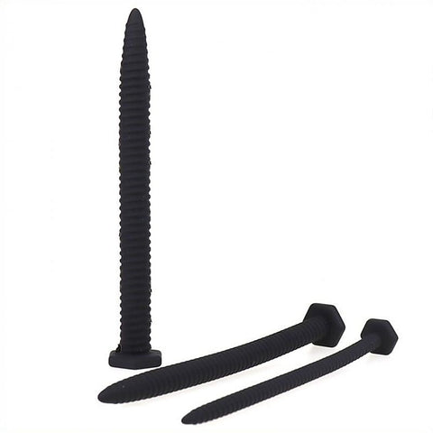 Silicone Screw Penis Plug Kit by BDStyle