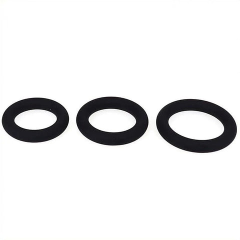 Silicone Stretchy Cock Ring Set by BDStyle