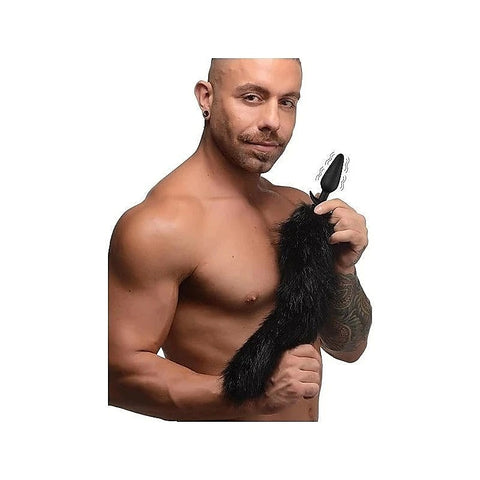 Silicone Anal Faux Fox Tail Plug by BDStyle