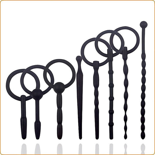 Silicone 8 Pcs Penis Plug Kit by BDStyle