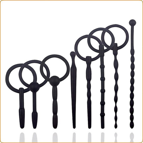 Silicone 8 Pcs Penis Plug Kit by BDStyle