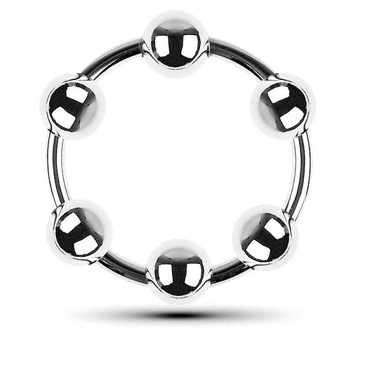 Glans Ring with 6 Balls by BDStyle