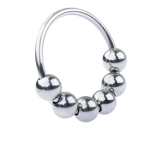 Glans Ring with 6 Balls by BDStyle