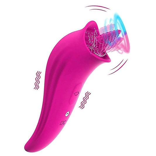 Clitoral & Nipple Licking Vibrator by BDStyle