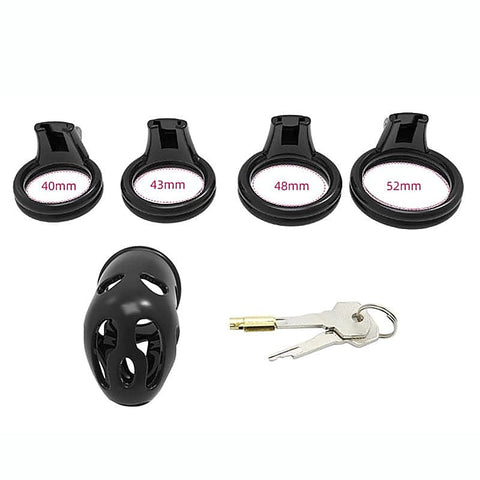 Curved Ghost Chastity Cage by BDStyle