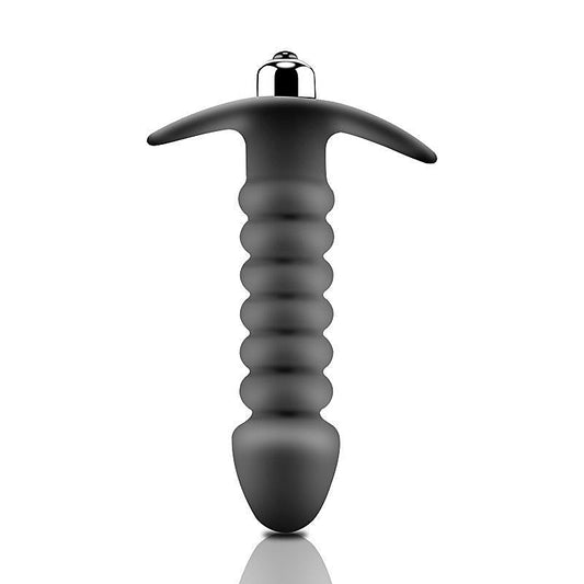 Vibrating Ribbed Butt Plug by BDStyle