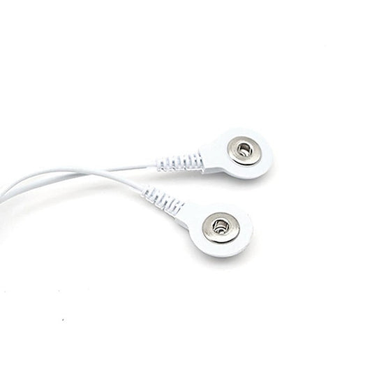 Snap Electrode Lead Wires 2 In 1 by BDStyle
