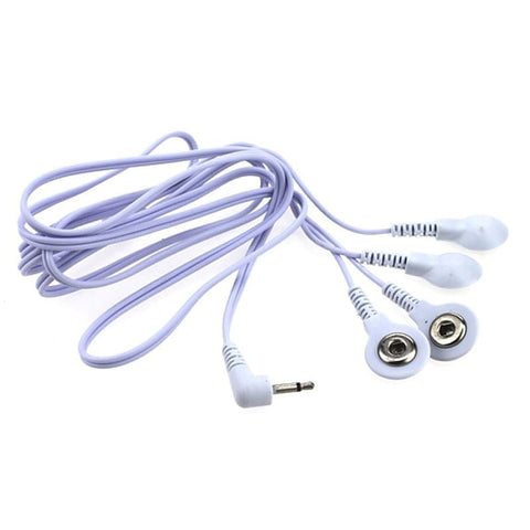 Snap Electrode Lead Wires 4 In 1 by BDStyle