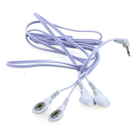 Snap Electrode Lead Wires 4 In 1 by BDStyle