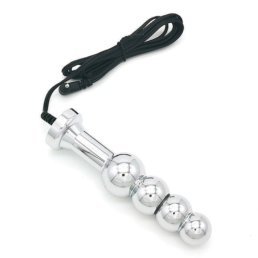 Bipolar Metal Electric Shock Butt Plug by BDStyle