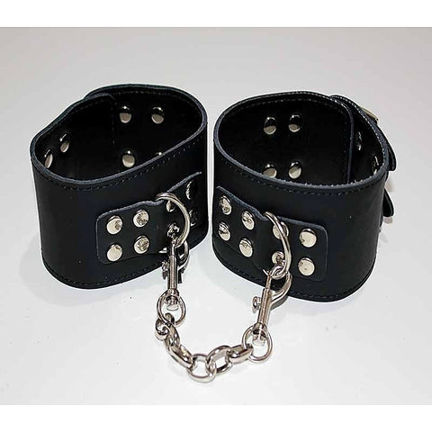Leather Wrist/Ankle Restraints Studs by BDStyle