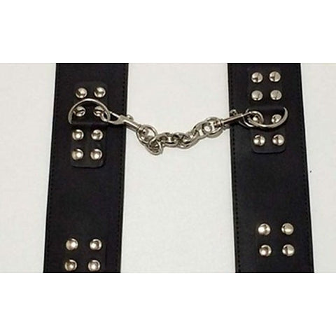 MG Leather Wrist/Ankle Cuffs with Buckle by BDStyle