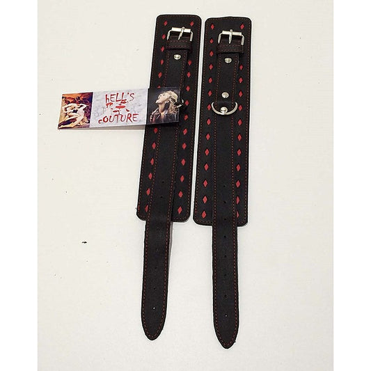 Leather Wrist & Ankle Cuffs by BDStyle