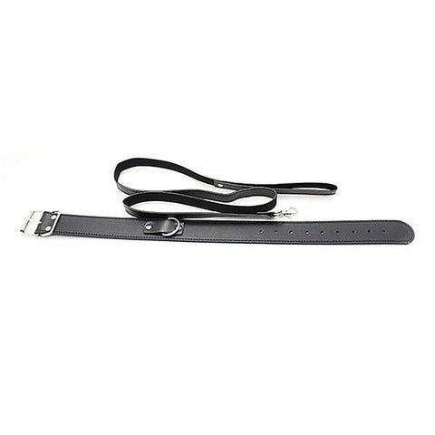 Fur Lined Collar with Leash by BDStyle