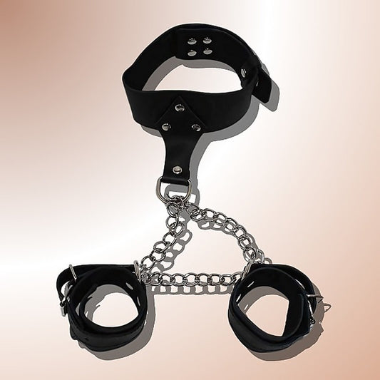 LeatherMarket Restraint Set Black by BDStyle