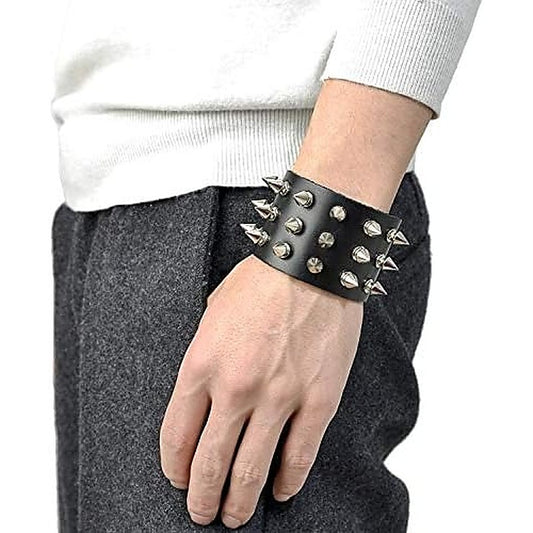 Teeze Me Wrist Cuff Studded and Spiked by BDStyle