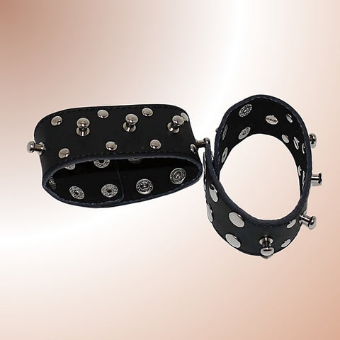 Wrist & Ankle Cuffs Spiked & Studded by BDStyle